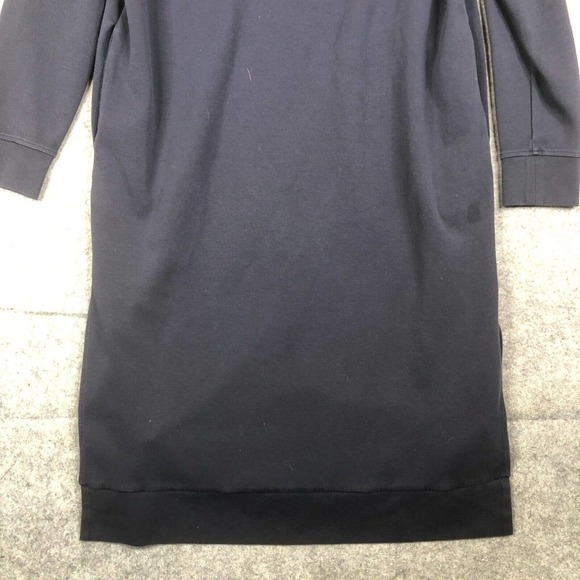 SWEATY BETTY Beyond Hooded Sweat Dress Size Large Blue Style SB8836 - Picture 9 of 13